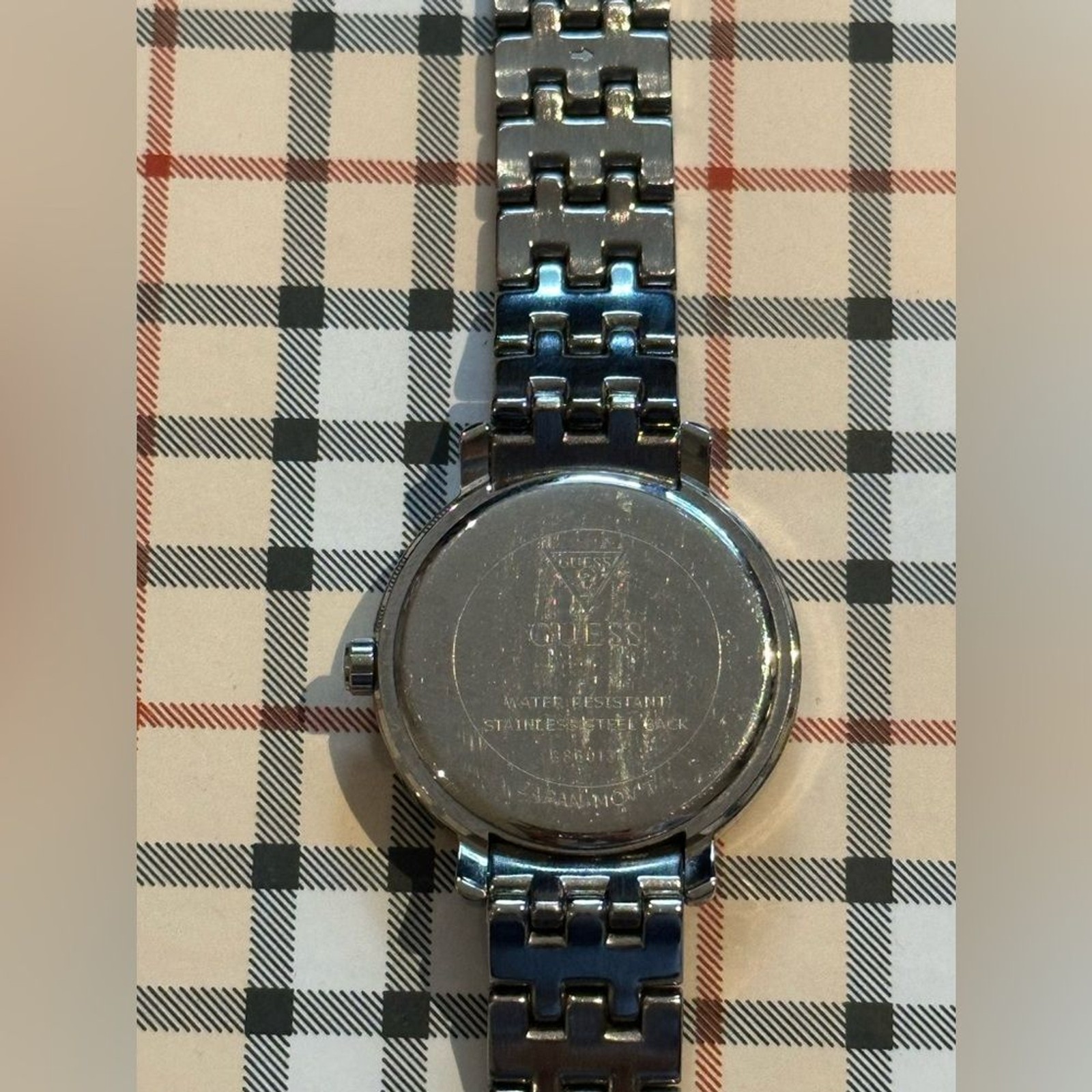 Guess Silver Butterfly Watch G86013L