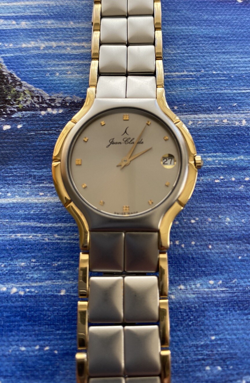 Swiss Jean Claude #267-912Y Ultra Thin Sapphire Crystal Pure Artistry Runs 100%