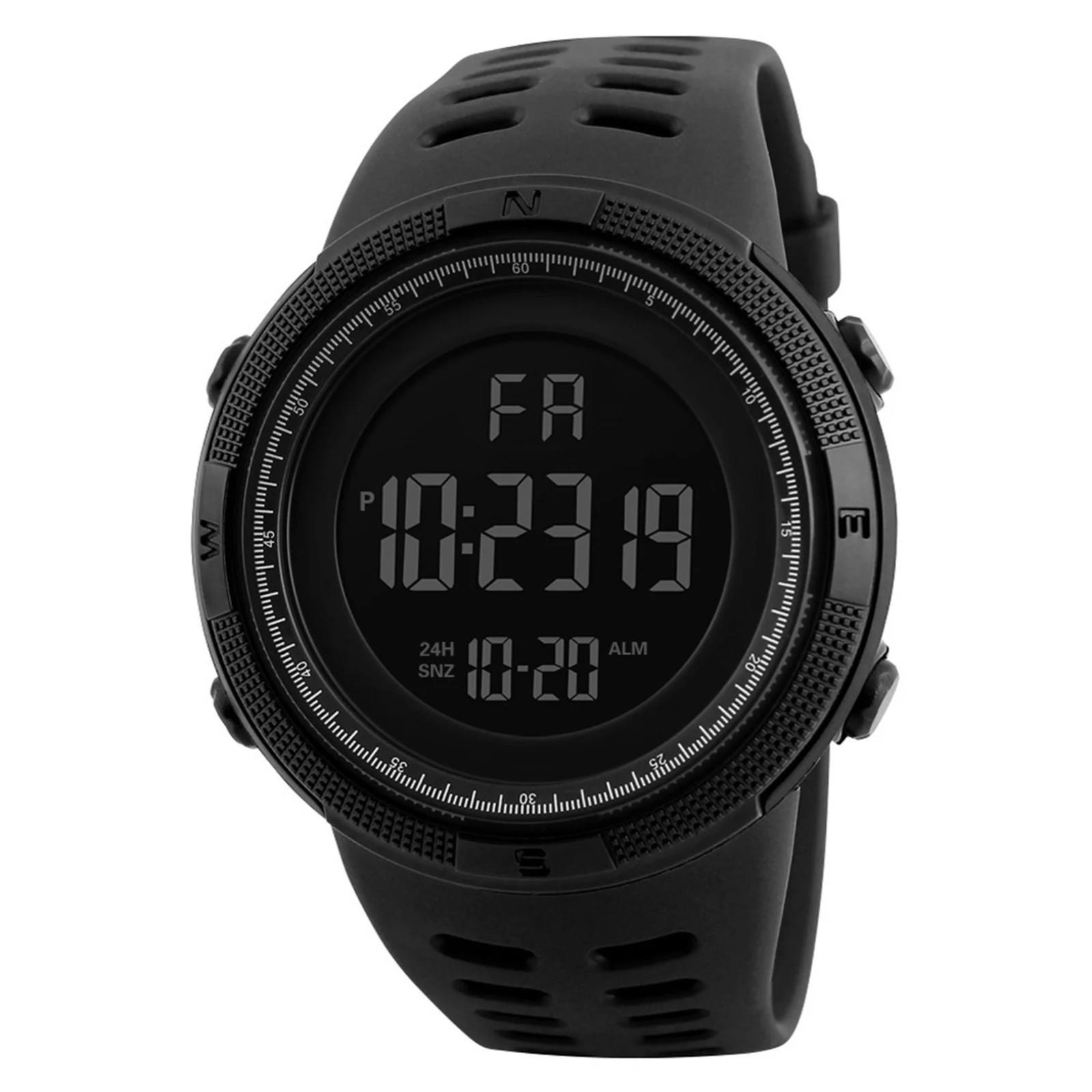 Men’s Digital Sports Watch Waterproof LED Alarm Stopwatch Outdoor Army Watch