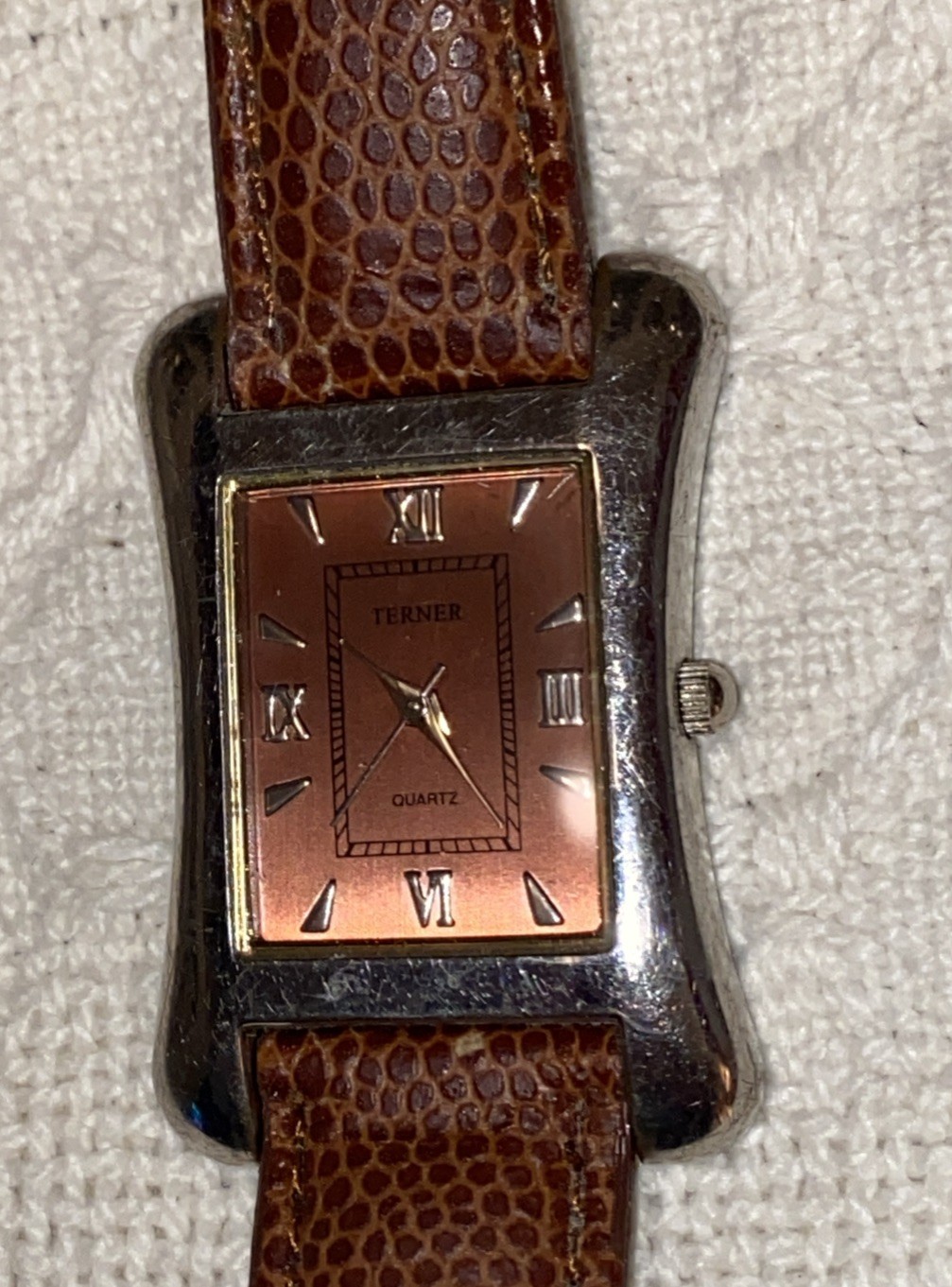 Men’s Watch from Bijoux Terner Bronze Face #3916 Untested