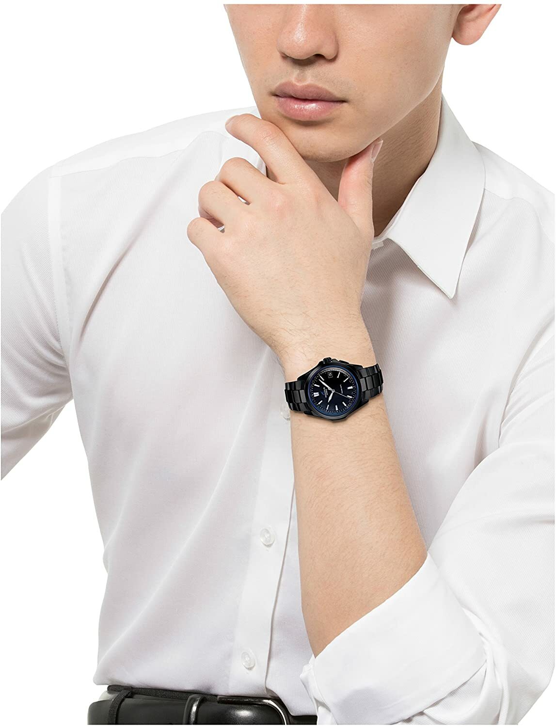 CASIO OCEANUS OCW-S100B-1AJF Premium Production Line Titanium Men’s Watch Japan