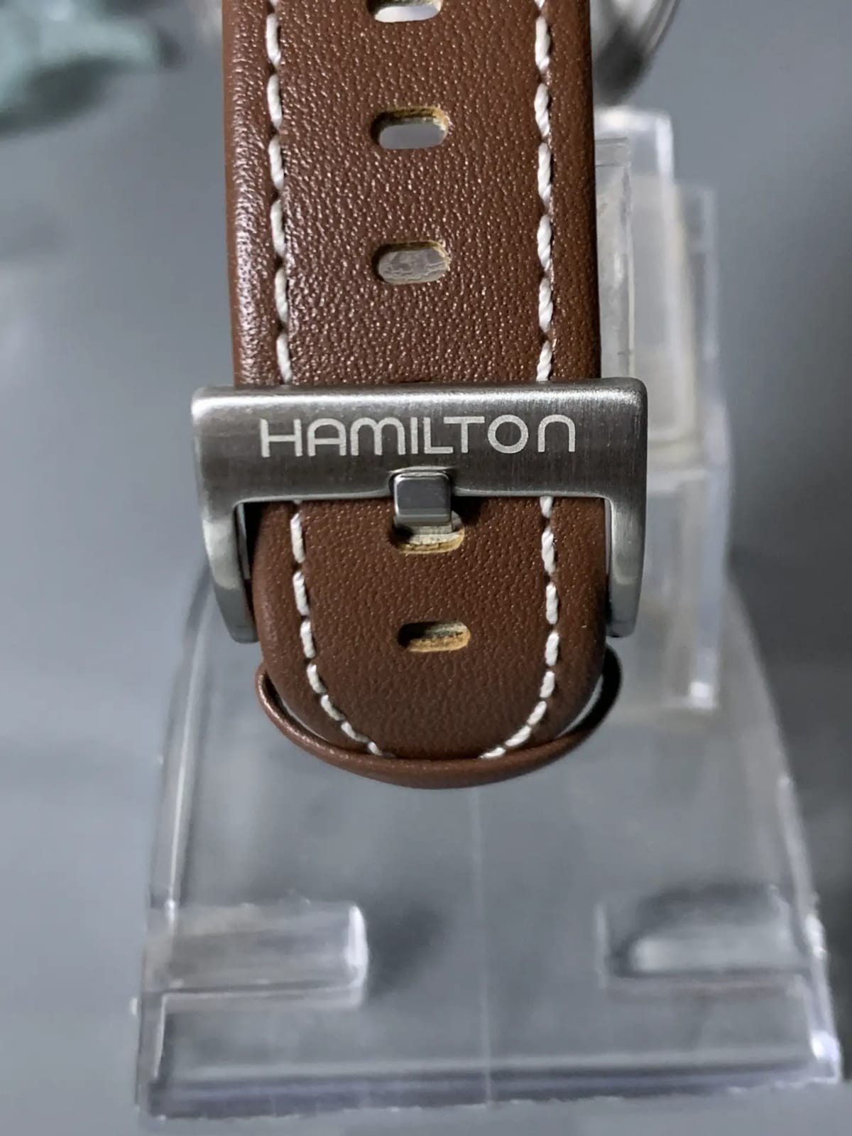 Hamilton Khaki Automatic Men’s Silver Dial Swiss Date Wristwatch H70555533
