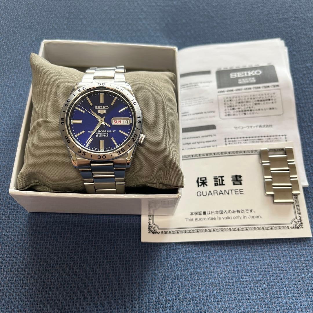 SEIKO 5 SNKD99K1 Automatic Watch with Blue Dial