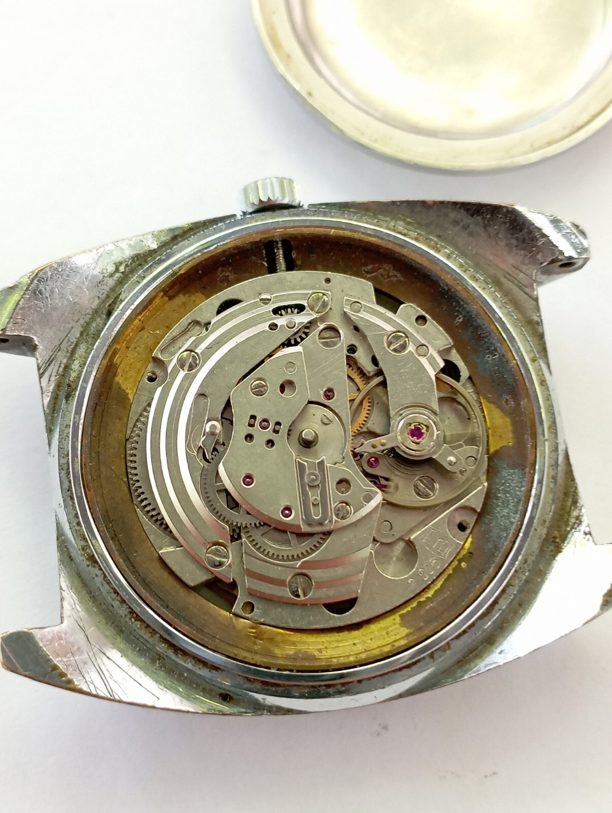 VINTAGE Swiss made BLUE dial automatic PREZIOSA 25 rubis cal. FB 226 from 1970