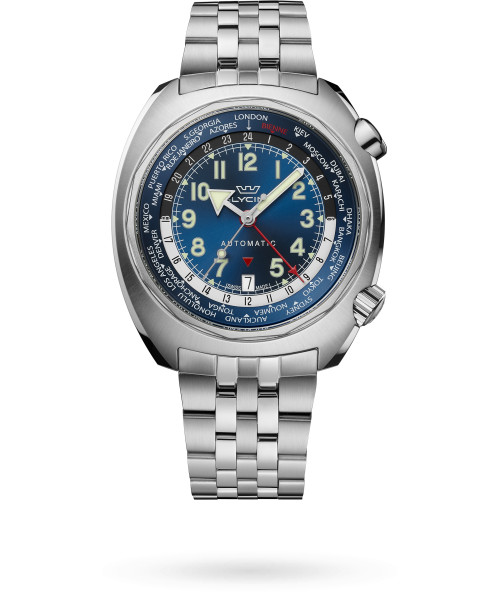 Glycine Men’s Airman SST GMT 43mm Automatic Watch GL0310