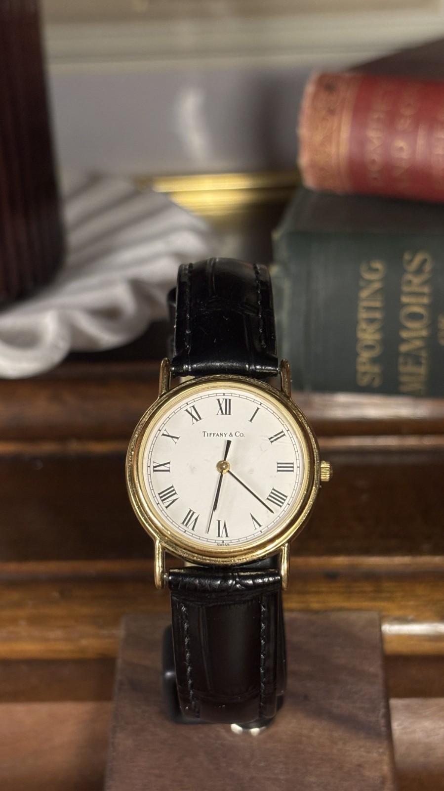 Vintage Tiffany & Co Swiss Dress Watch with Original Box & Full Overhaul 2000s