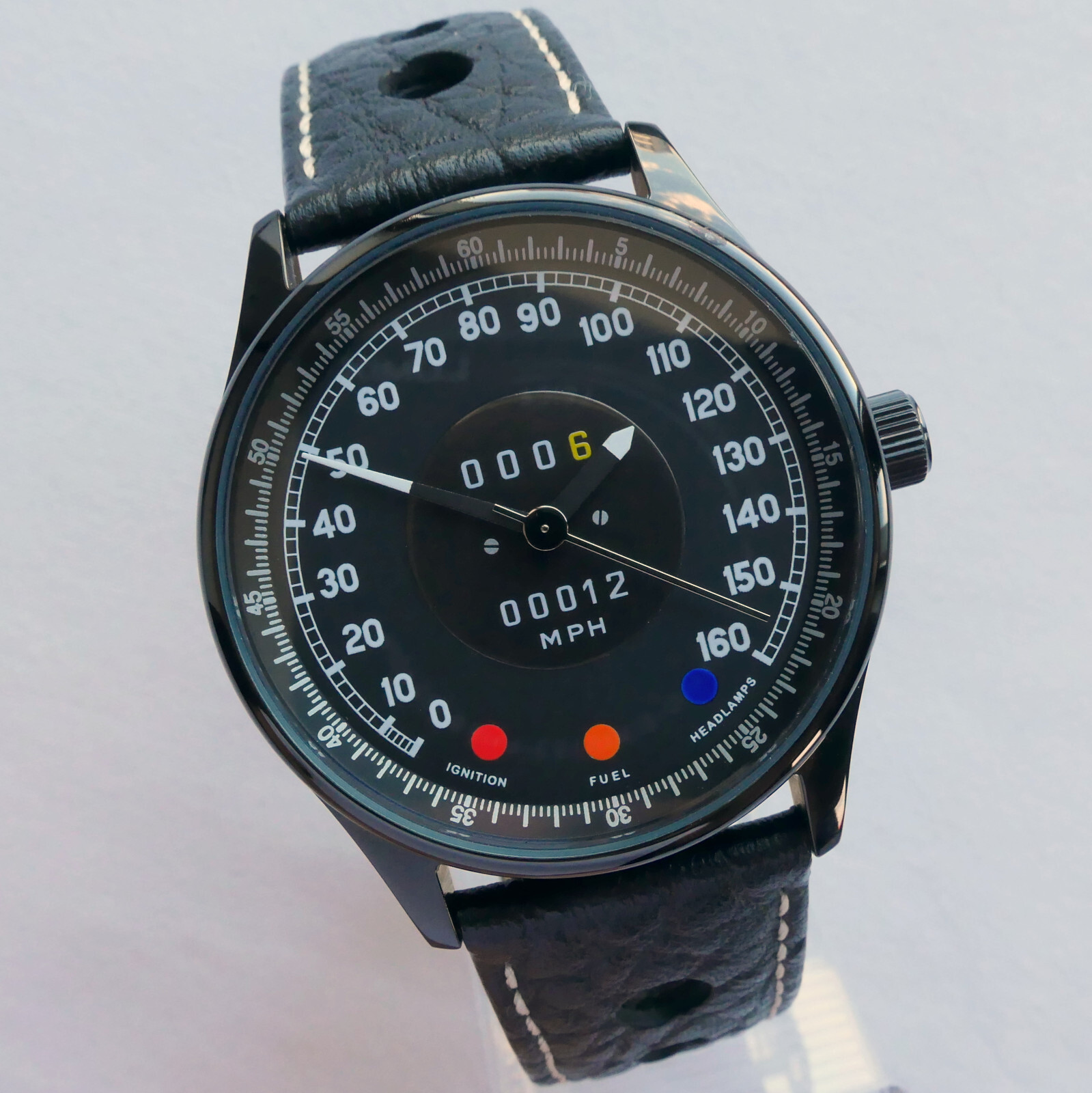 Jaguar XK-E E Type Classic British Car Speedometer Accessory Automatic Watch