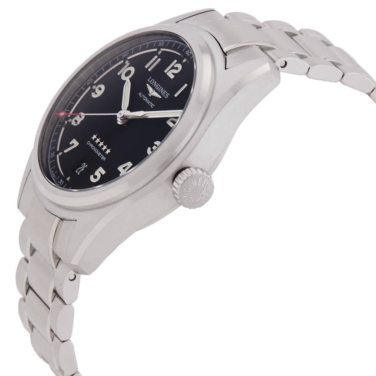 Longines Spirit Automatic Chronometer Black Dial Men’s Watch L3.410.4.53.6