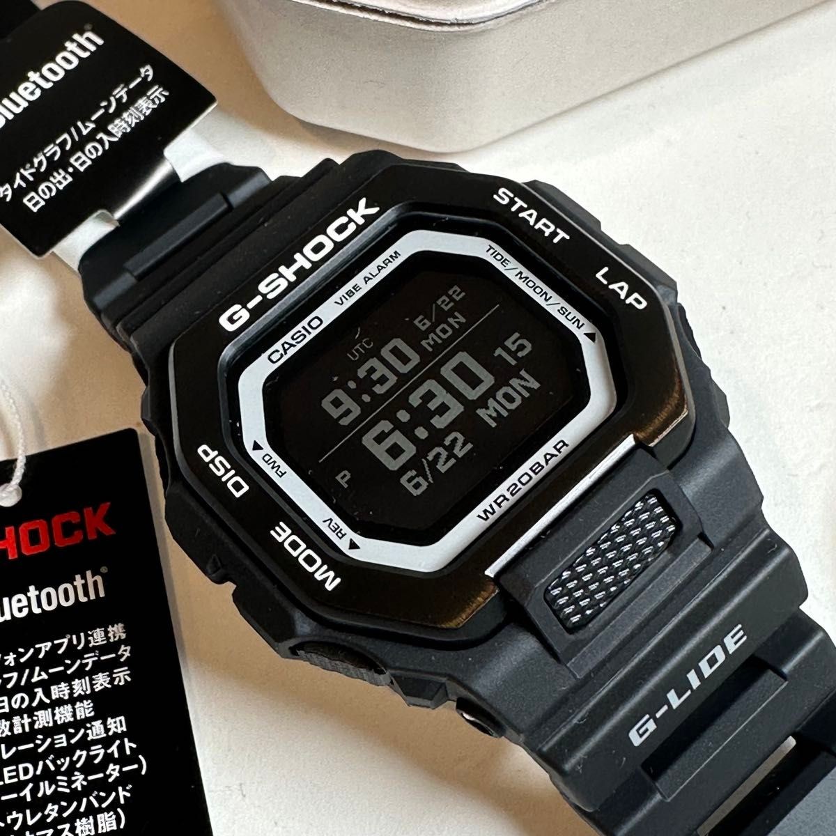 New GBX 100SFJ 1JR G SHOCK SURFRIDER FOUNDATION Japan MIP LCD