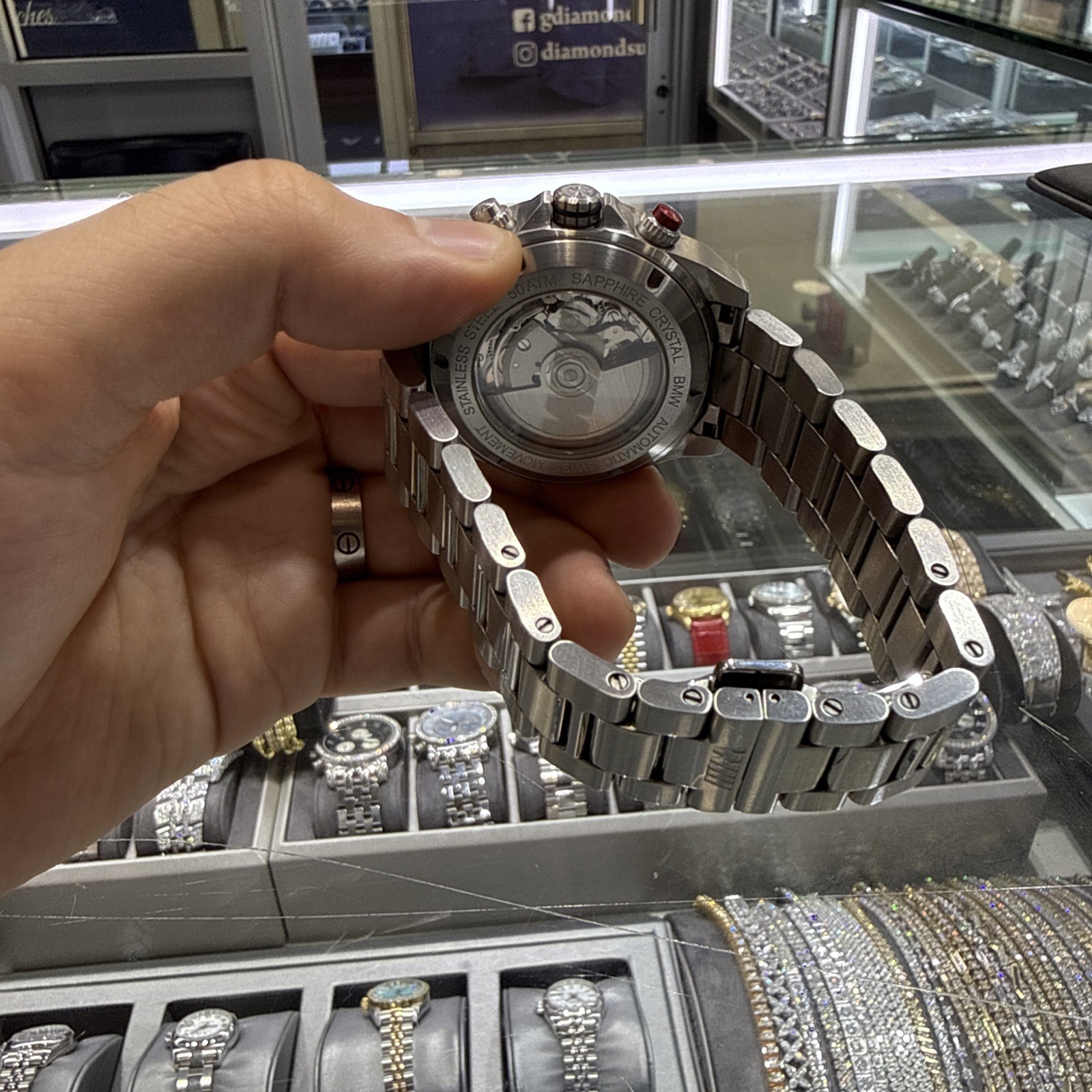 BMW M Automatic Chronograph Watch Limited Edition!! BEST PRICE IN THE WORLD