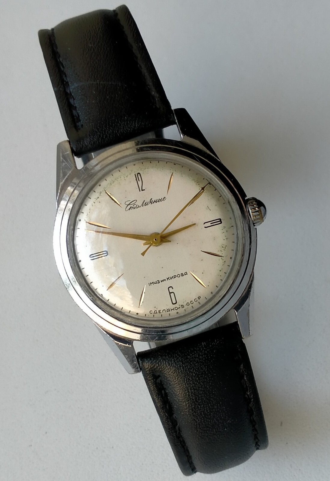 Stolichnie 2409 Original Soviet Mechanical Classic Luxury Watch 1 MCHZ 1960s