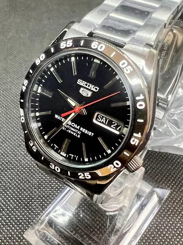 Seiko 5 SNKE03KC Automatic Watch SNKE03K1 Black Japan Men’s Automatic 36.5mm