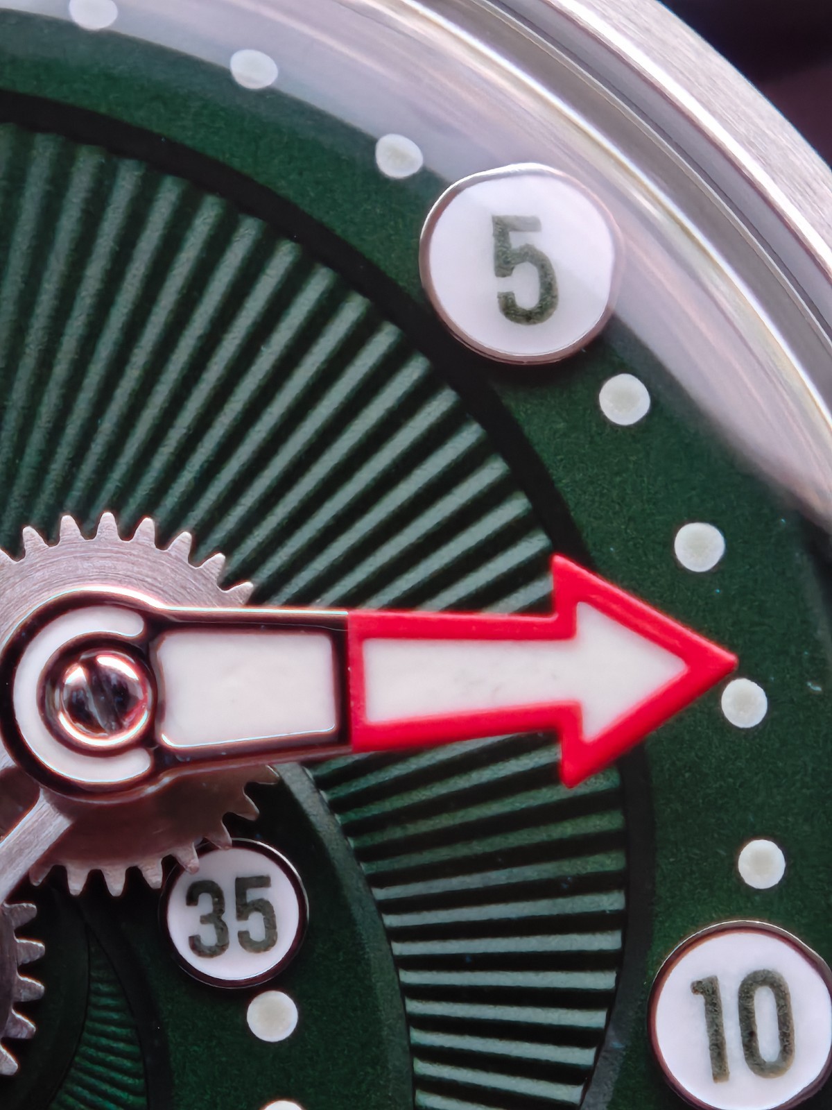 Mandetbread Secret Orbital Automatic Watch Unconventional Time, EU Warehouse