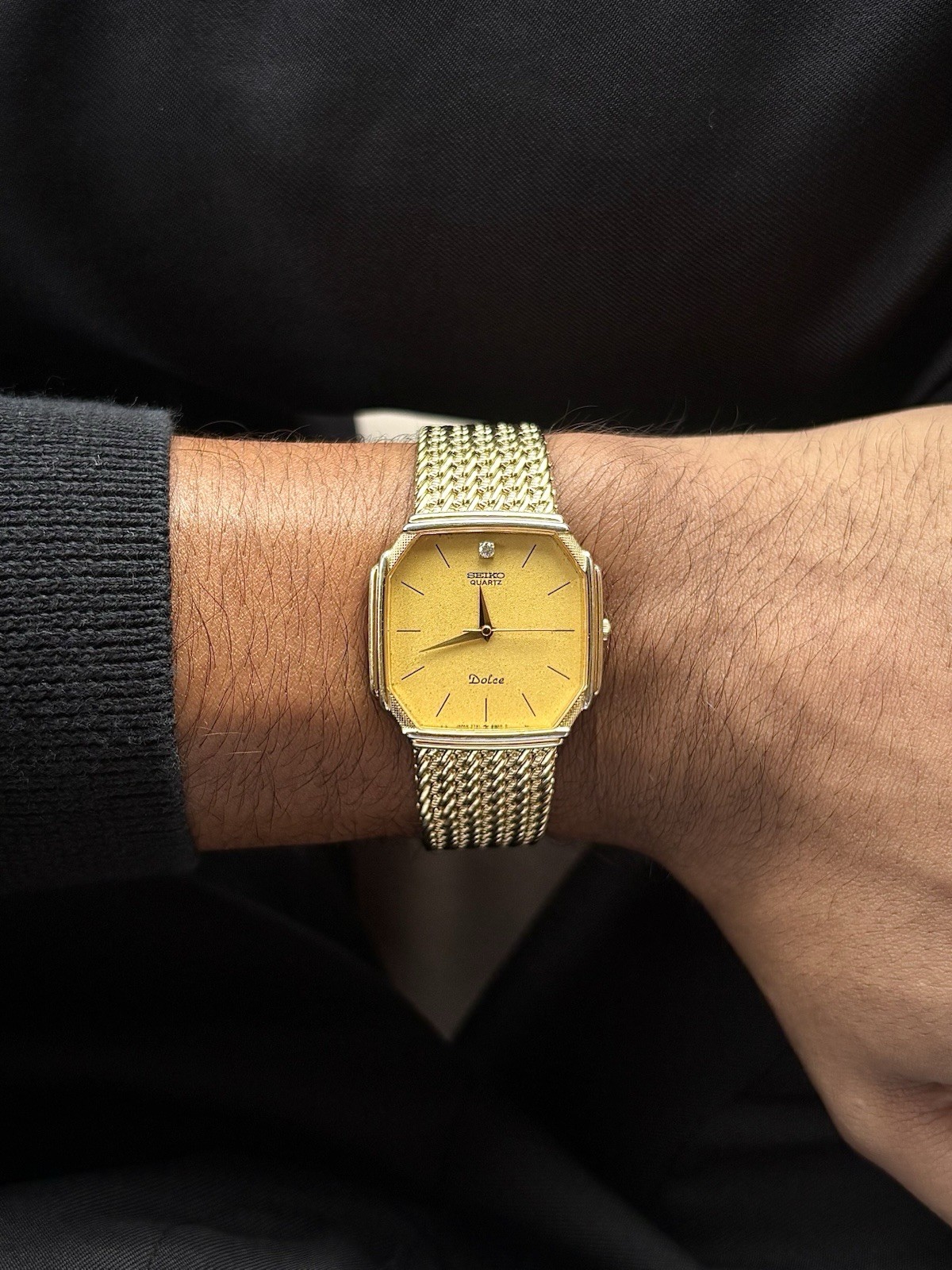 Vintage Seiko Dolce | Gold Dial Quartz | Men’s Dress Watch