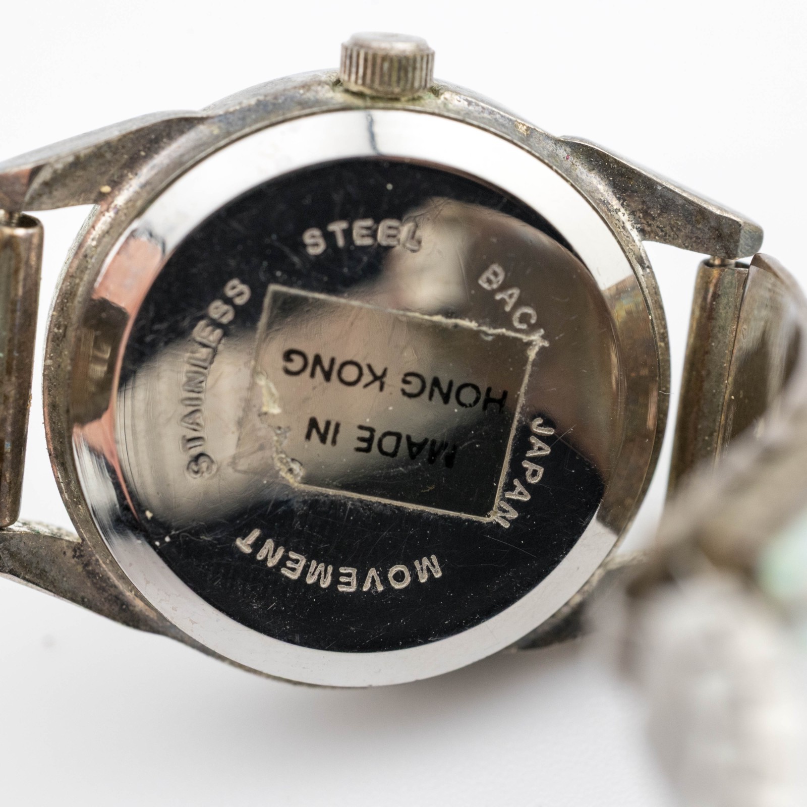 Opal Inlay 925 Sterling Silver Tips Quartz Women’s Watch Sz. 6″ New Battery