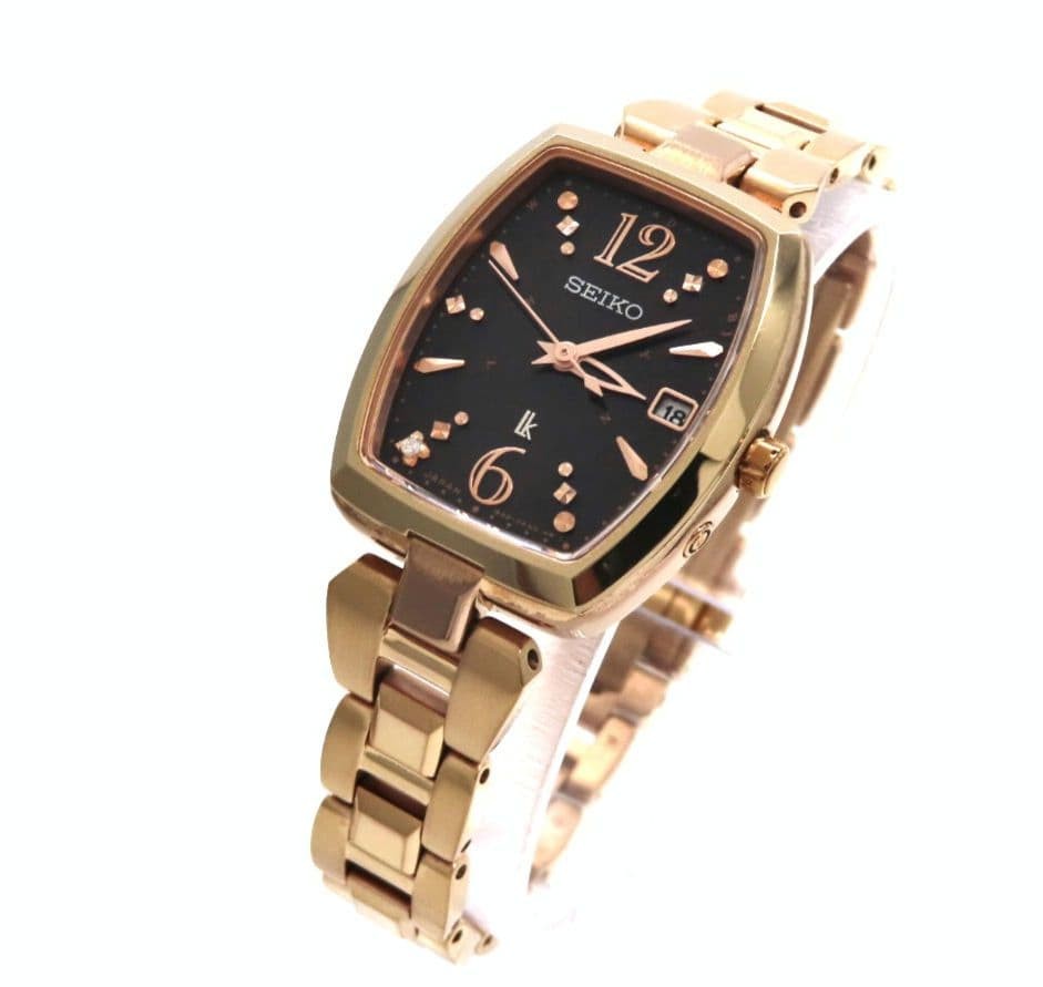 SSVW128 SEIKO watch LUKIA 1P diamond extremely beautiful
