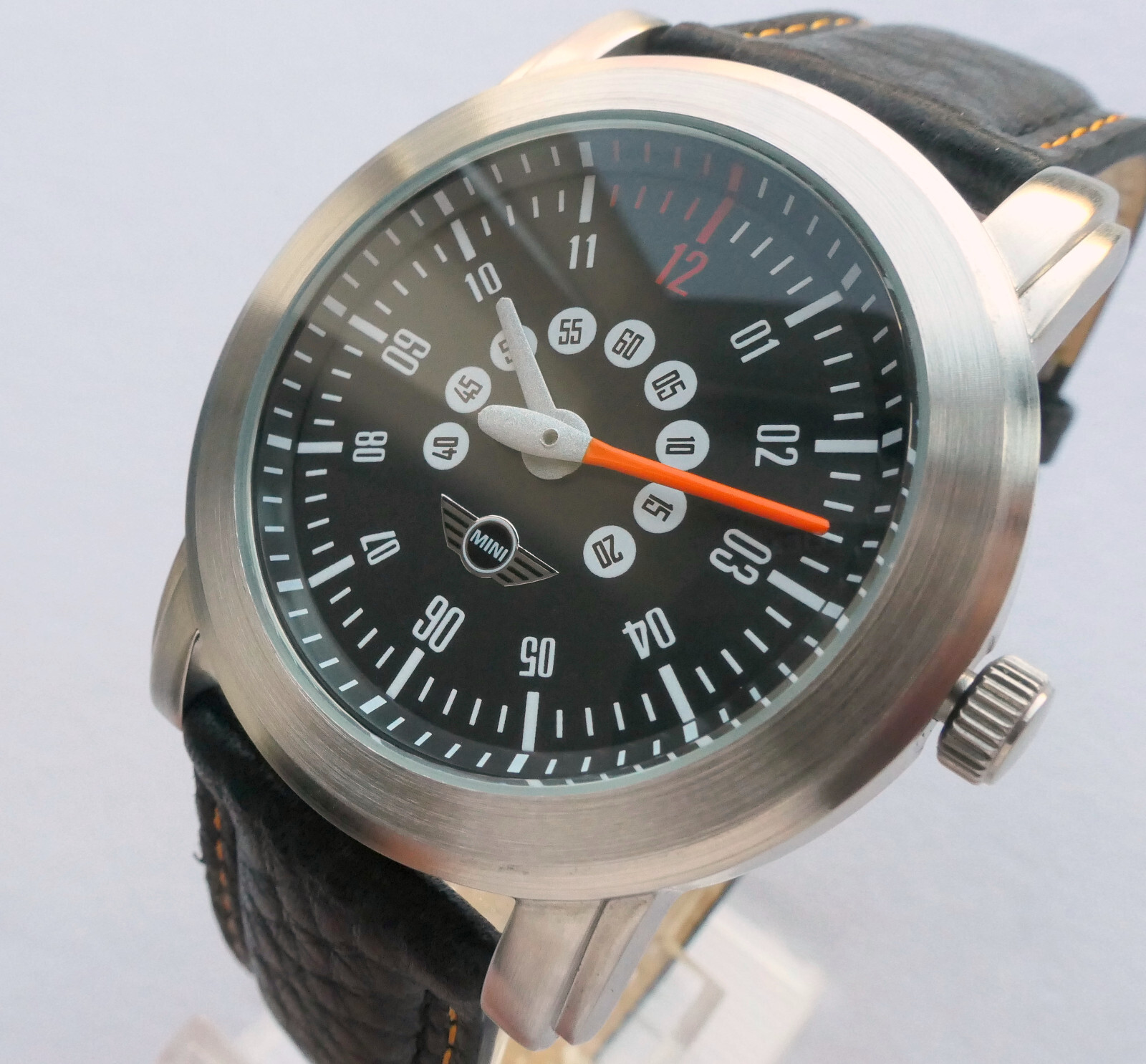 MINI John Cooper Works S JCW Rally Racing Speedometer Design Car Accessory Watch