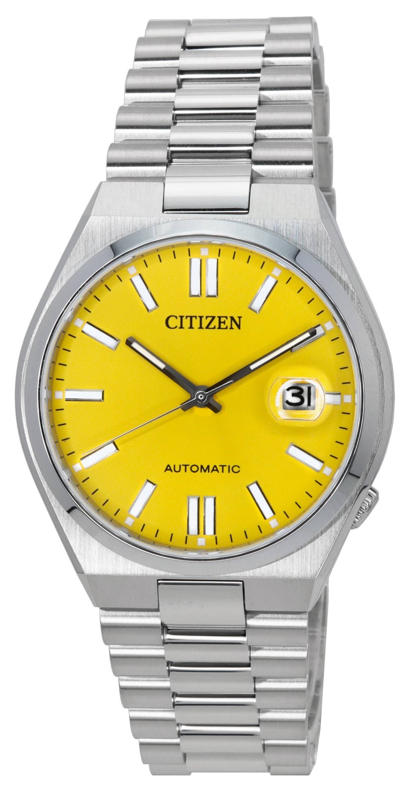 Citizen Tsuyosa Stainless Steel Yellow Dial Automatic NJ0150-81Z Men’s Watch