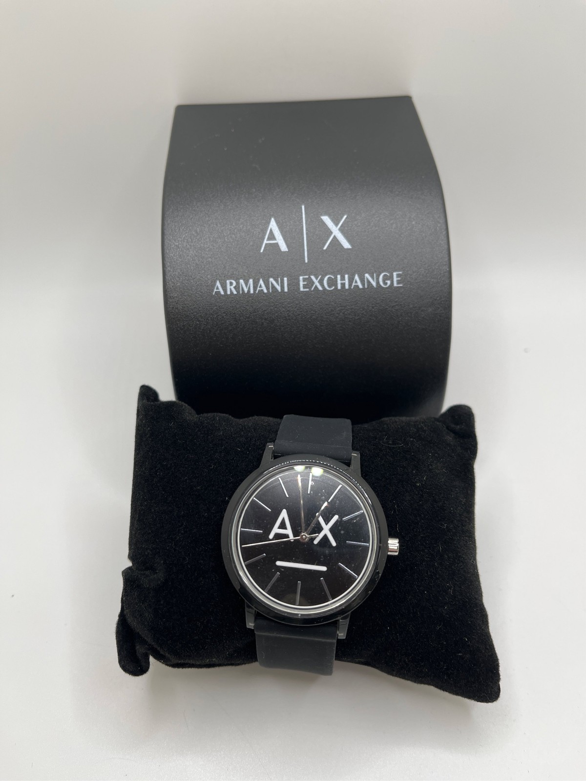 Armani Exchange Lola Quartz Black Dial Ladies Watch AX5556