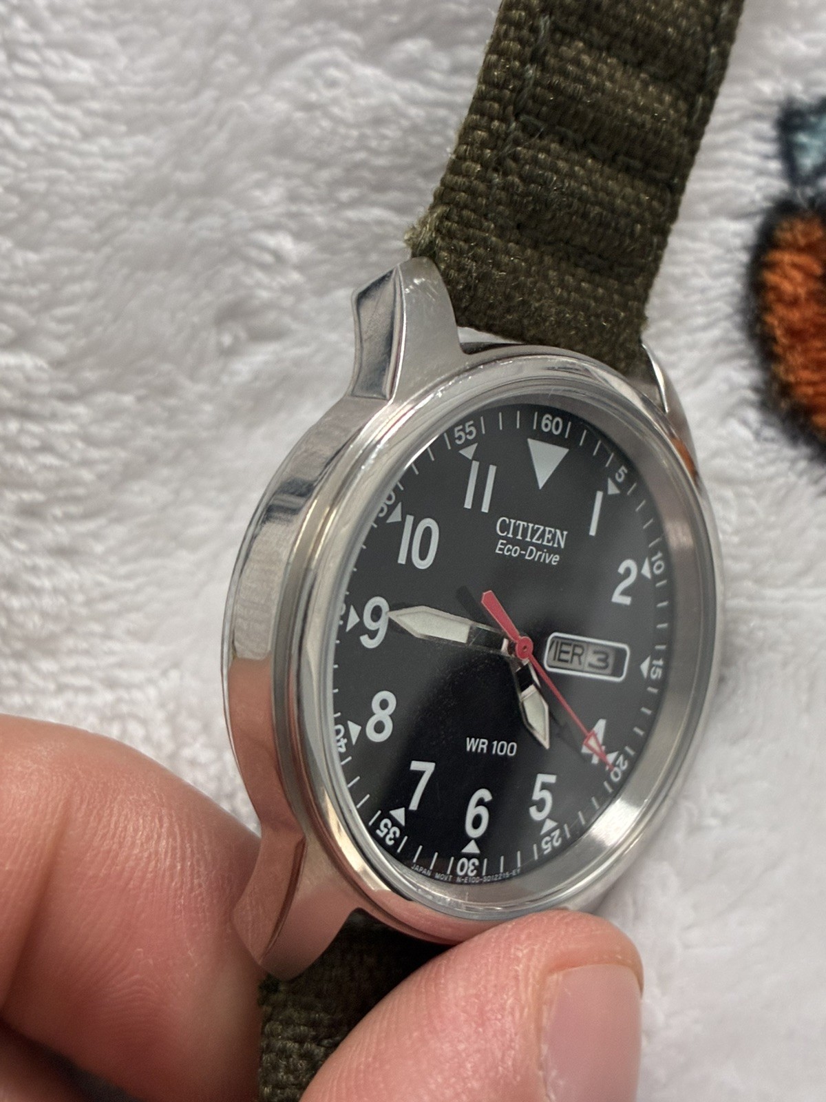Citizen Garrison 37mm Men’s Eco-Drive Watch – BM8180-03E – Used