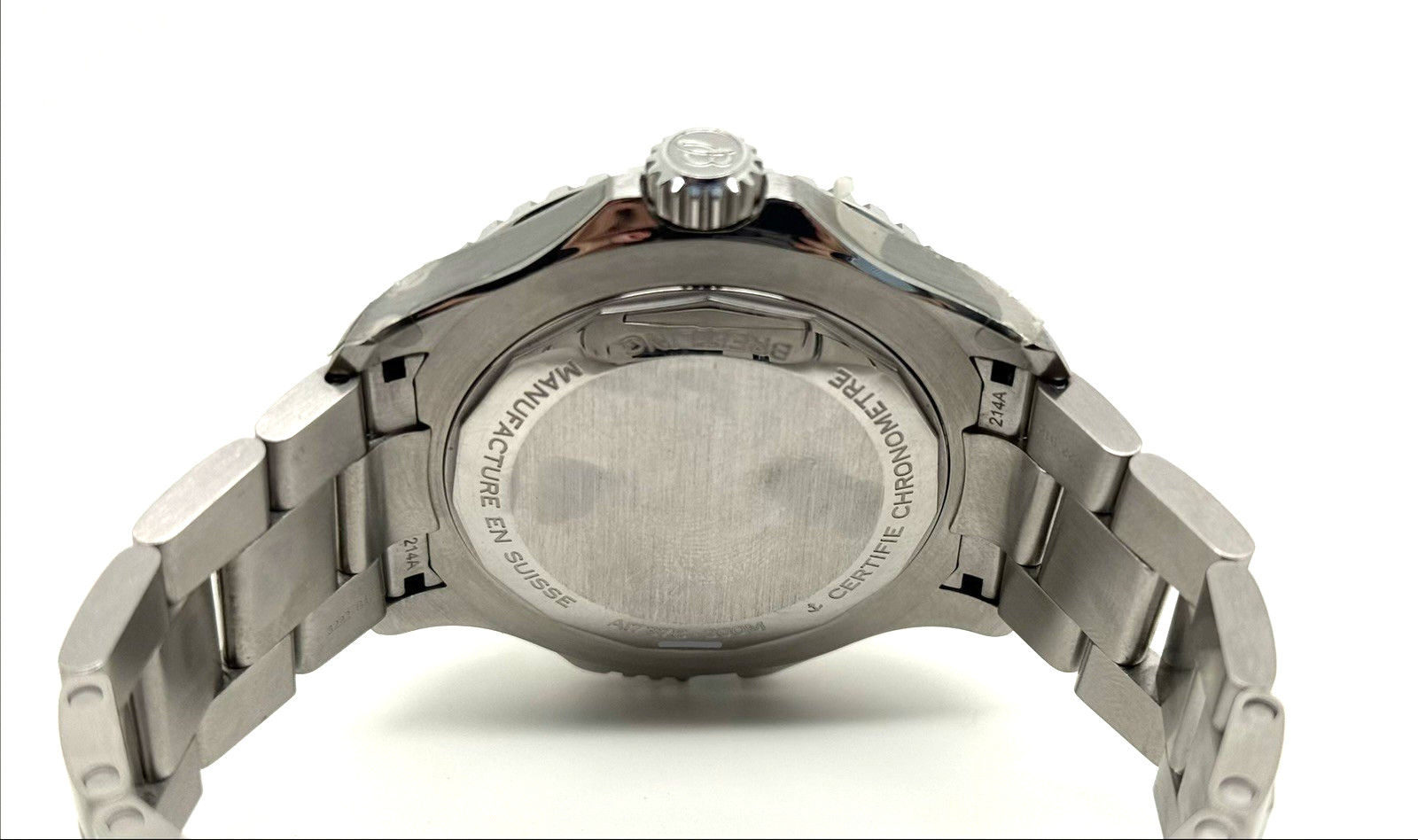 Breitling Superocean Automatic 46 A17378 Men’s Stainless Steel Watch B&P 2022