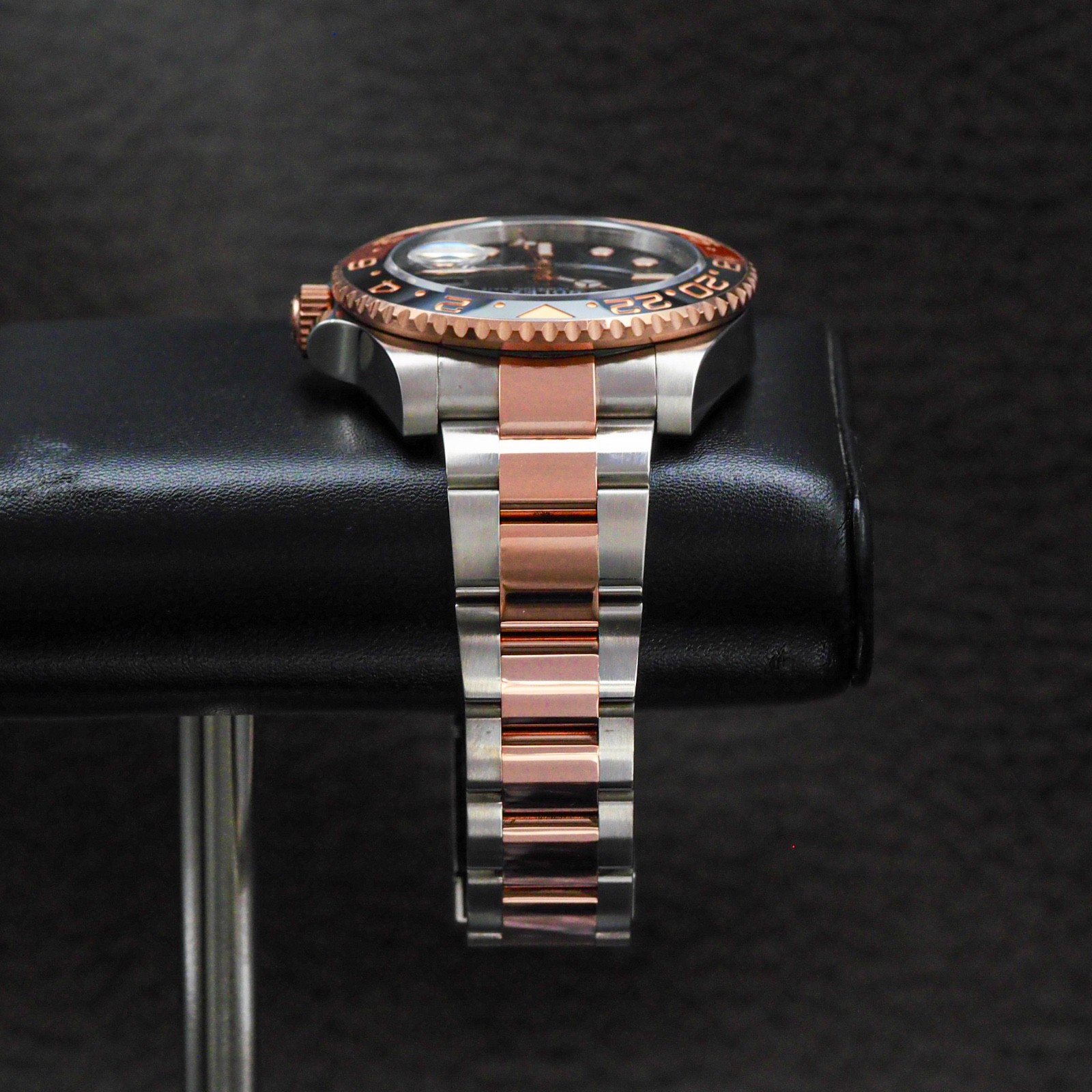 Rolex GMT Master II Rootbeer Two Tone Bracelet 126711CHNR Pre-Owned 2021