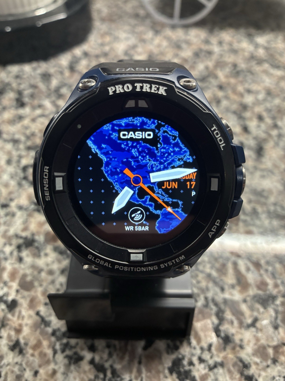 Casio PRO TREK Smart WSD-F20A Black Men GPS Outdoor Watch Made in Japan