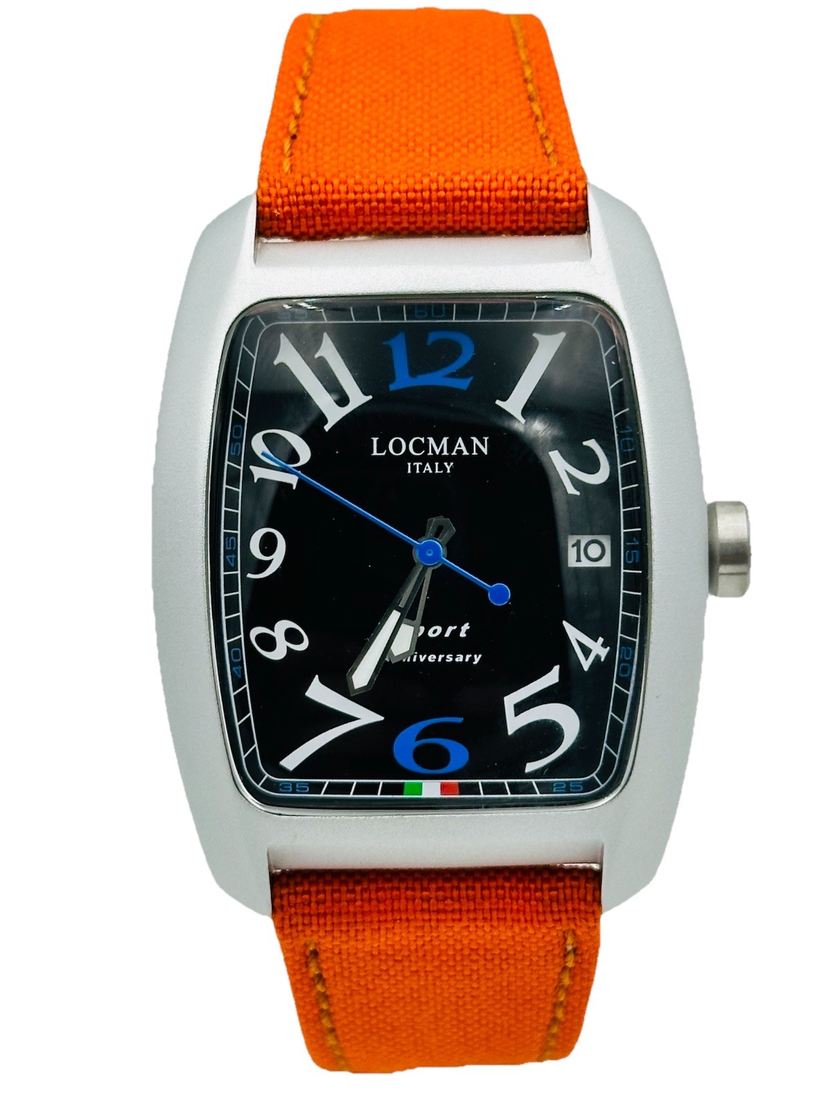 Locman Sport Date Anniversary 0471KOB/280 Aluminum Watch Hot Sale New