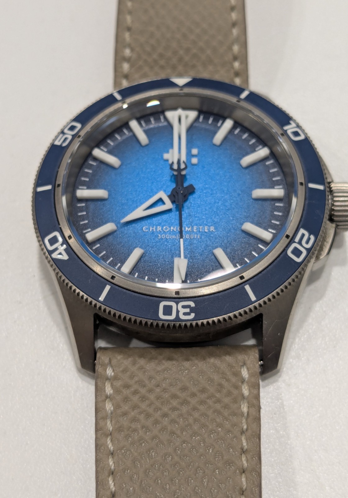 Christopher Ward C60 Trident Lumiere Titanium Men’s Watch C60-41C3H31T0BB0-B0