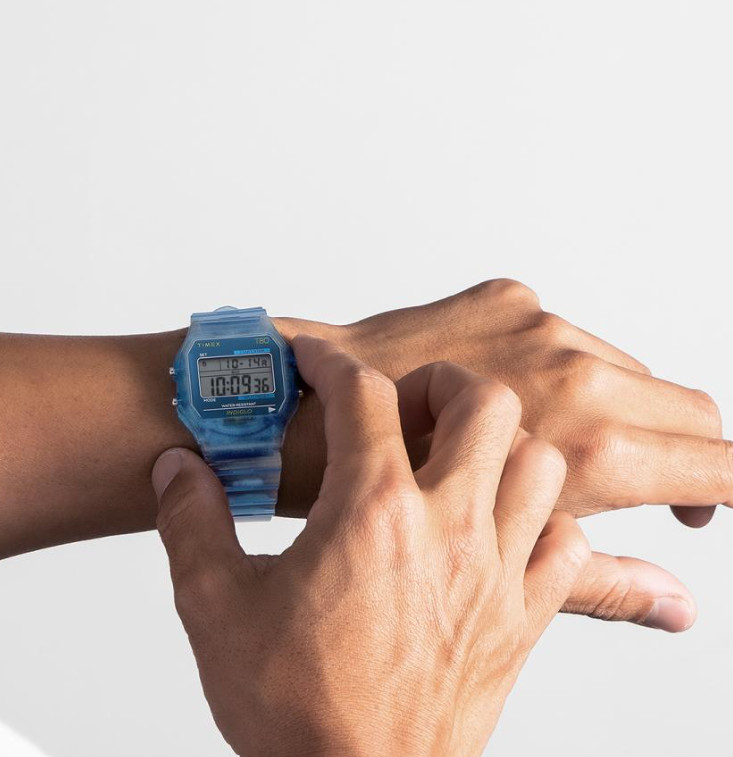 Timex T80 Translucent TW2Y34200 Quartz Watch Blue June 2026 New Release