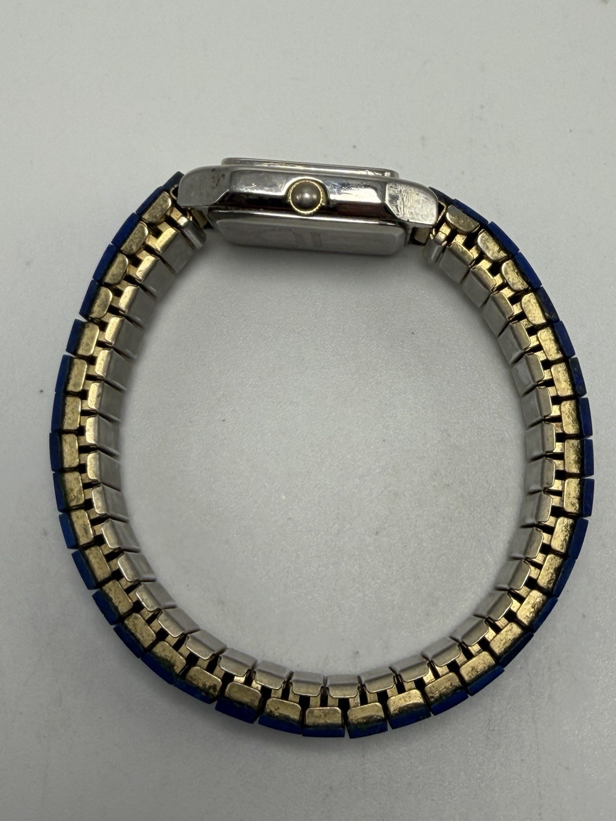 Selectime New Battery Lapis Lazuli Gem Stone Ladies Watch 20MM 6″