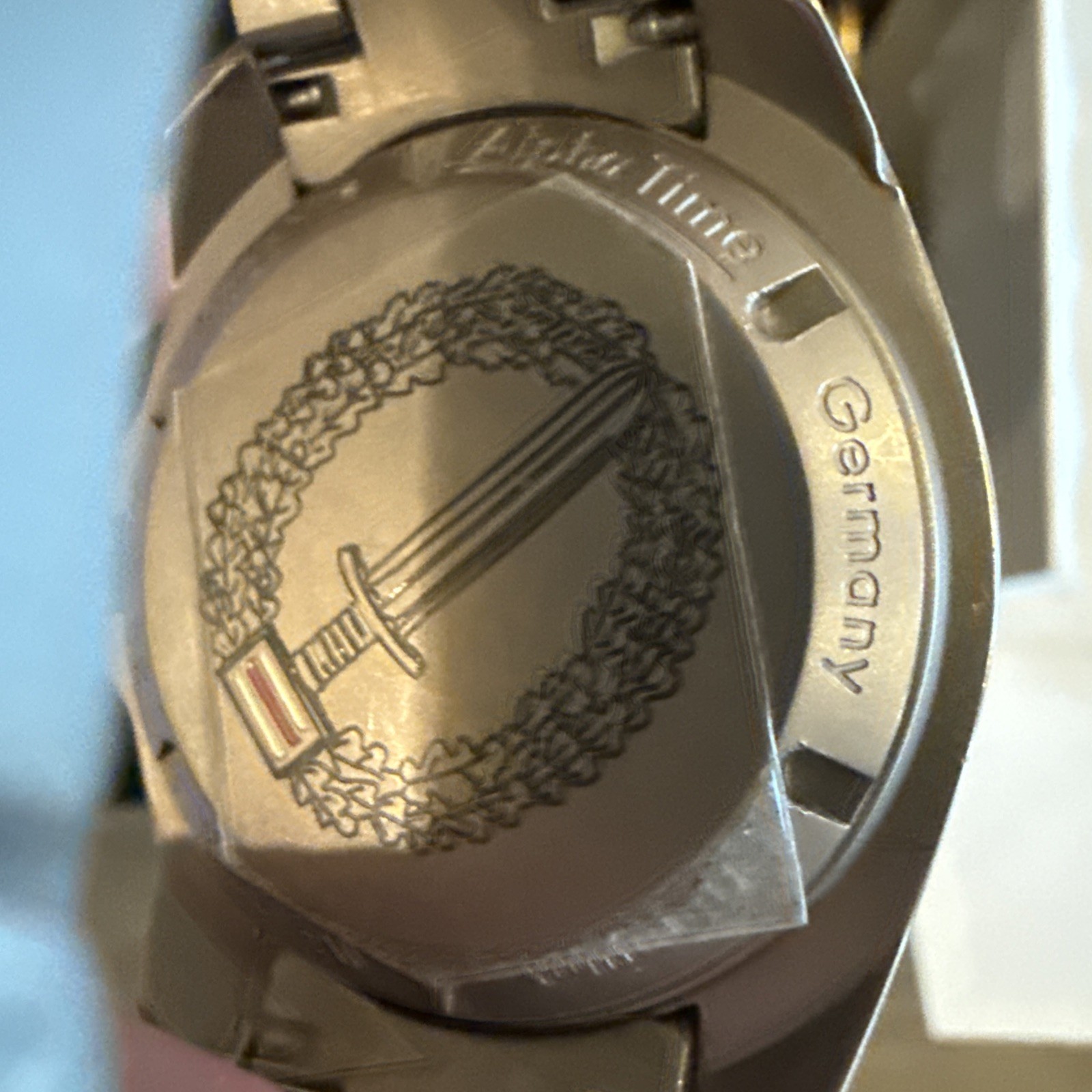 AlphaTime Mission Timer Titanium Dive Watch Fricker Case Made In Germany RARE