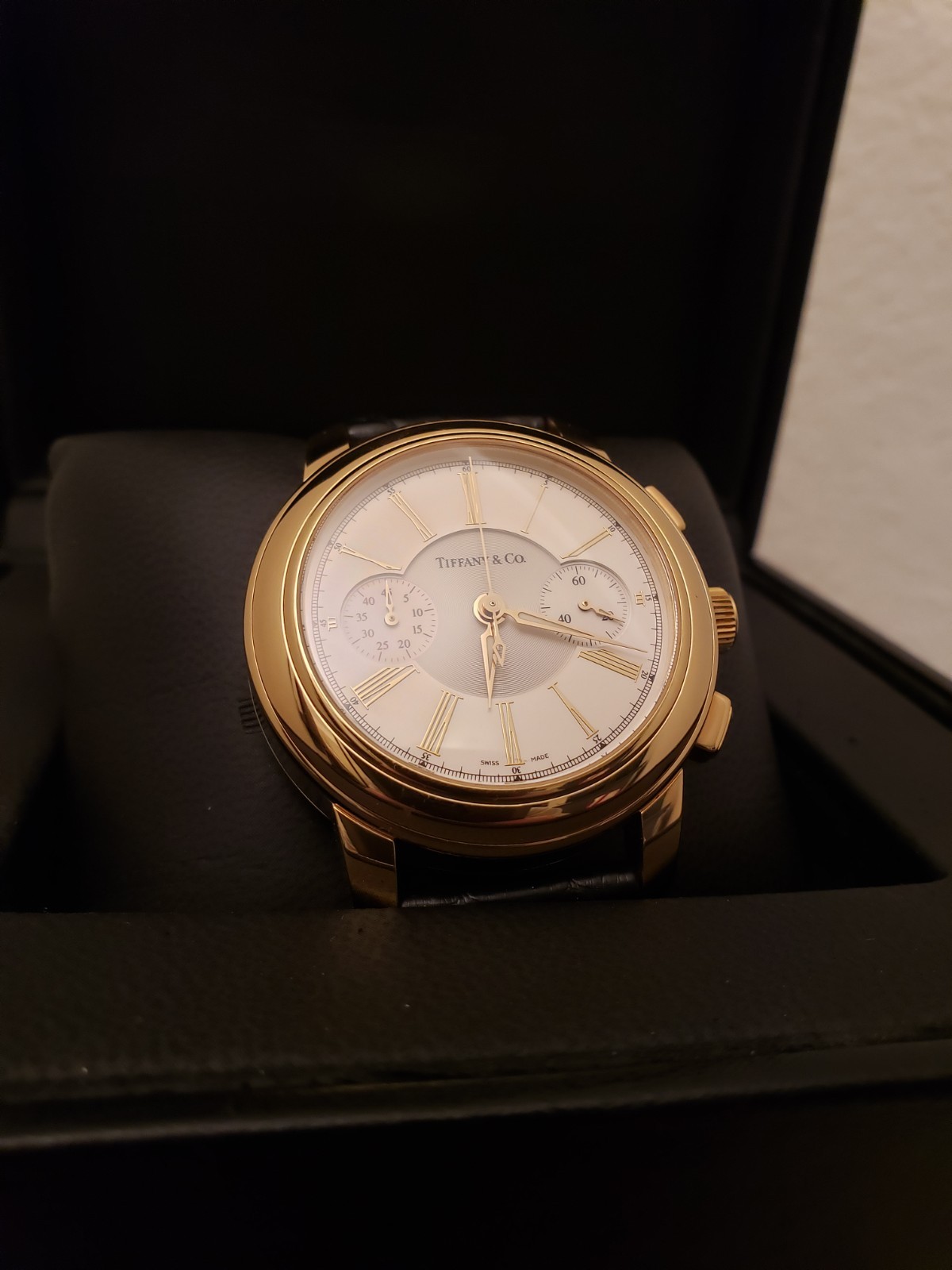 Tiffany & Co. Resonator 18K Yellow Gold Chronograph Automatic Men’s Watch