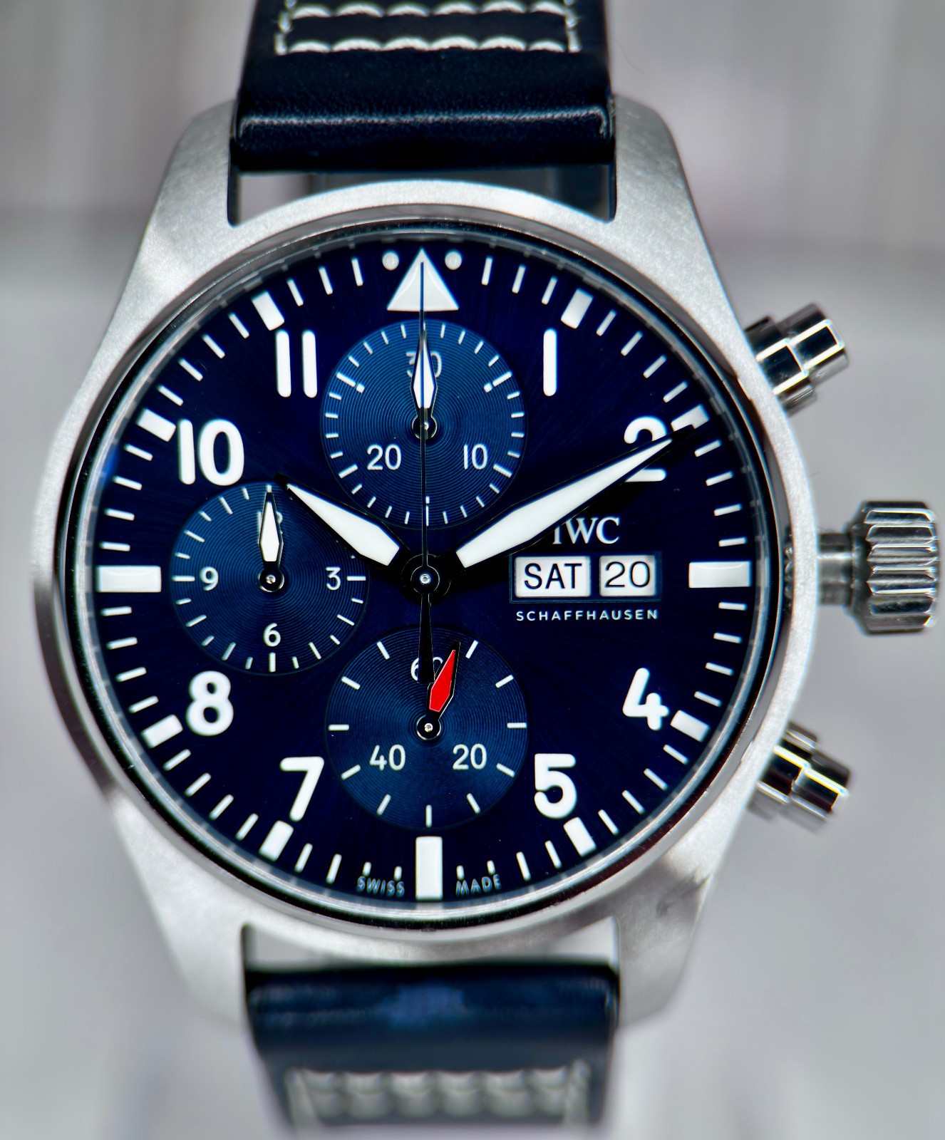 IWC Pilot’s Watch Blue Men’s Watch – IW388102 Box & Papers