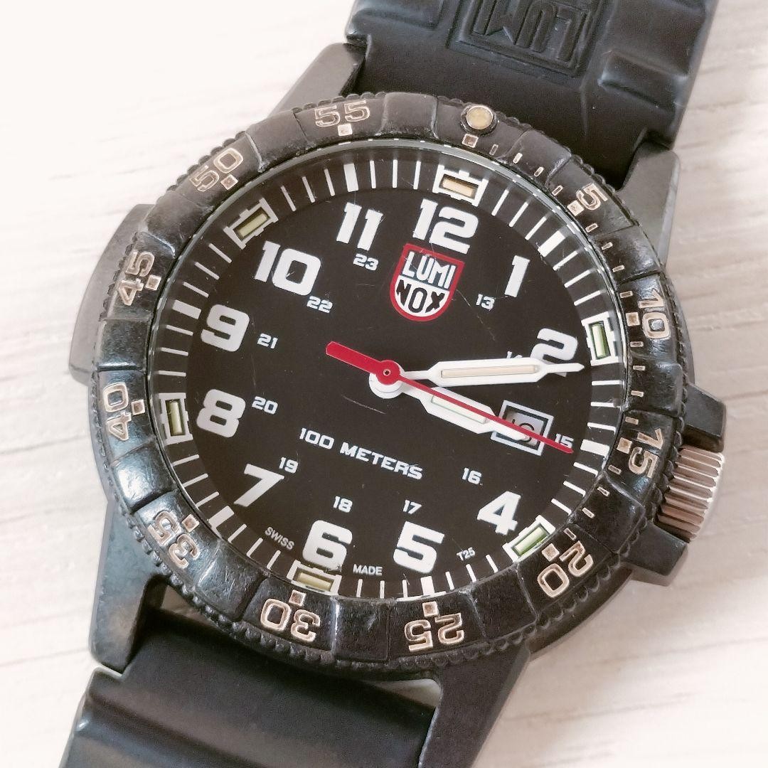Luminox Leatherback Sea Turtle 0320 Quartz Mens Dive Watch