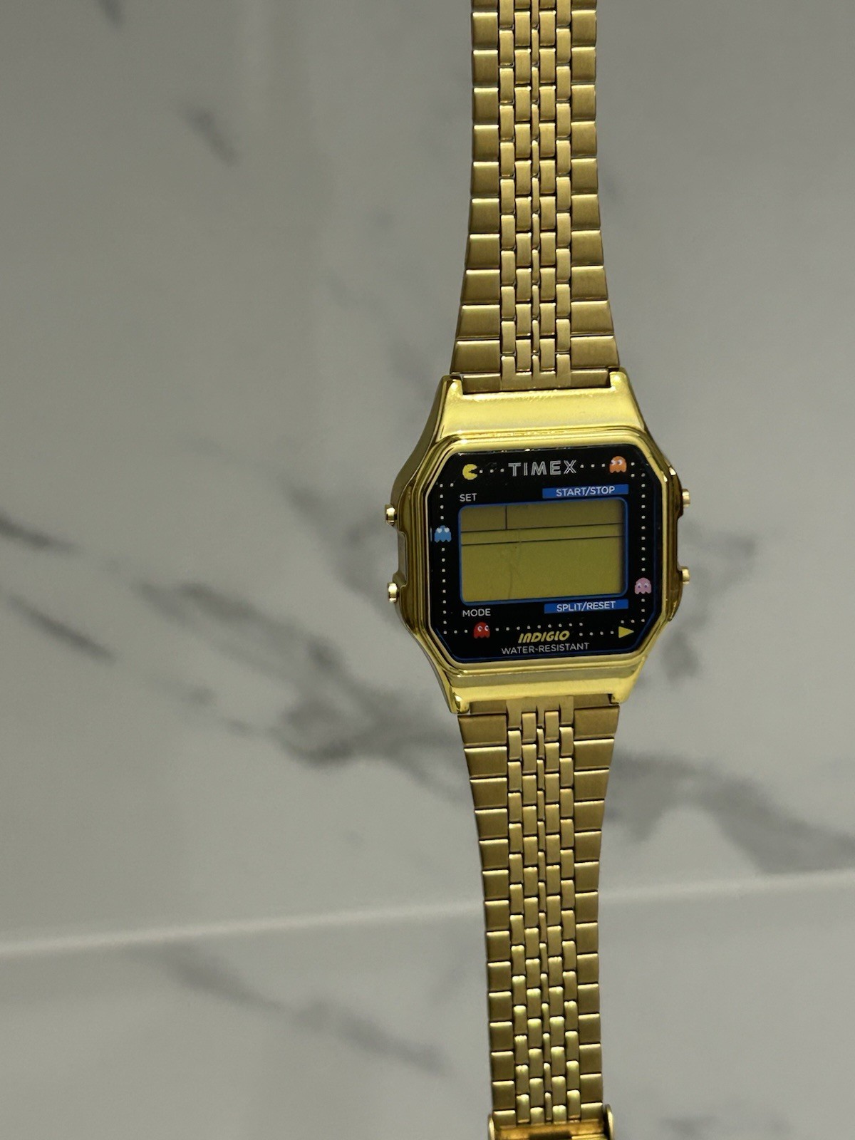 Timex T80 Limited Edition Gold Digital PAC-MAN Watch