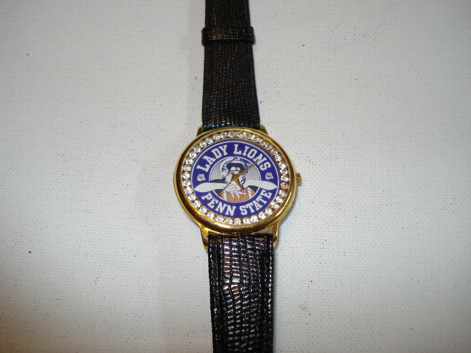 NEW RARE PENN STATE LADY LIONS CRYSTALS LADIES XANADU WATCH FOOTBALL