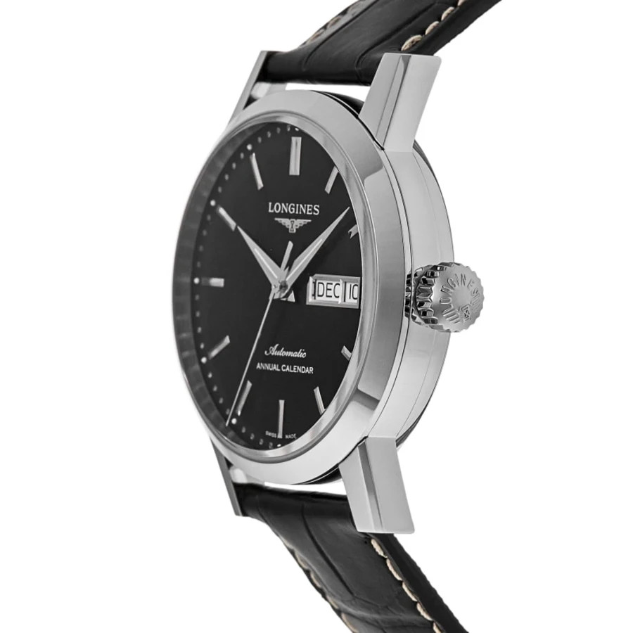 New Longines Heritage 1832 Automatic Black Dial Men’s Watch L4.827.4.52.0