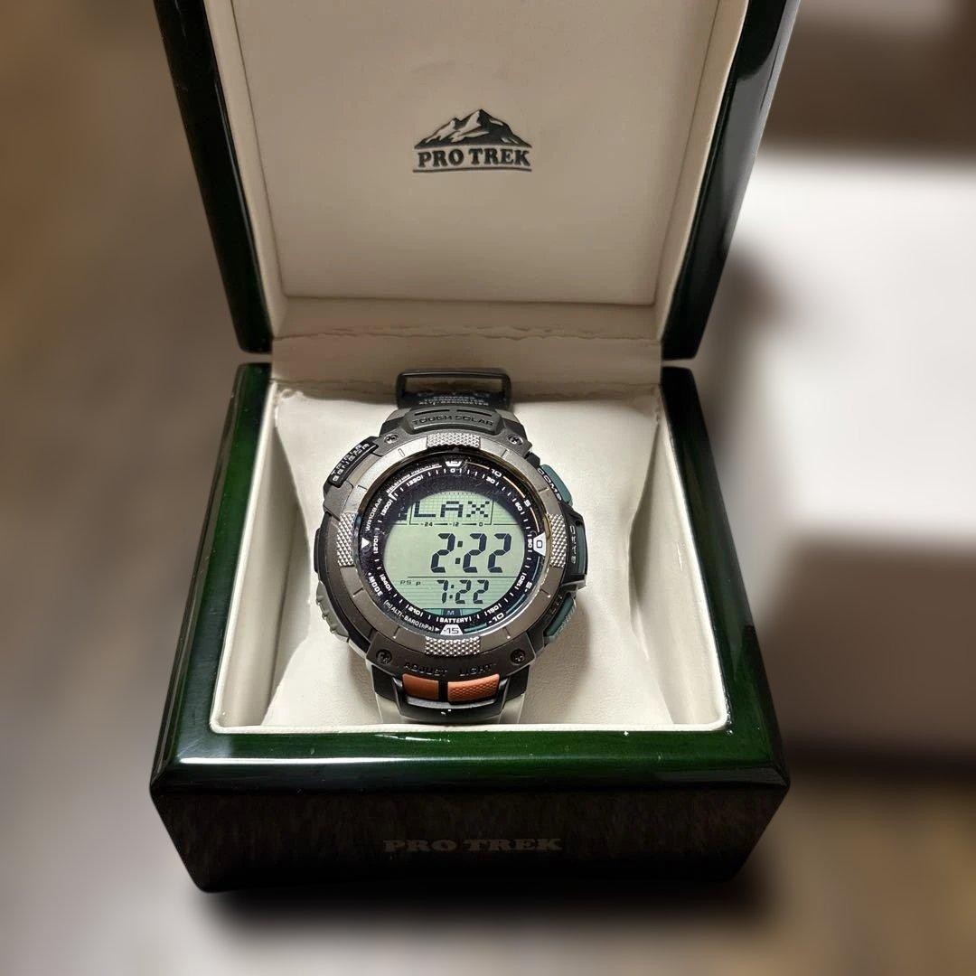 CASIO PRO TREK PRW 1000J 1JR Digital Wristwatch Main Unit