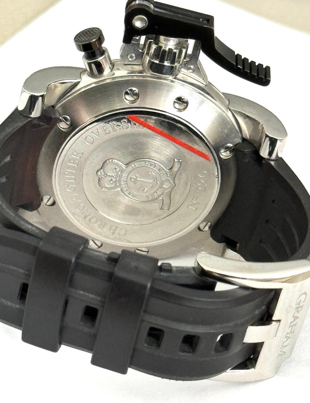 Graham Chronofighter Oversize Black Dial 47mm Men’s Luxury Sports Watch