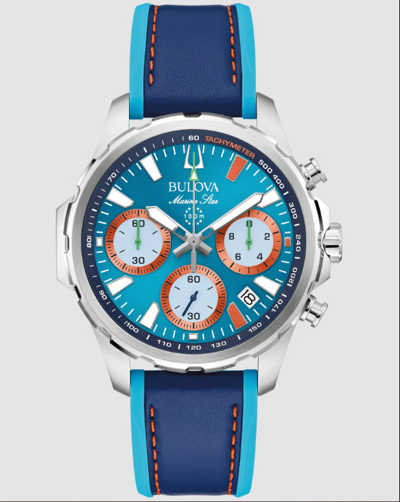 Bulova Team Miami E1 Racing Marine Star B Model 96B460