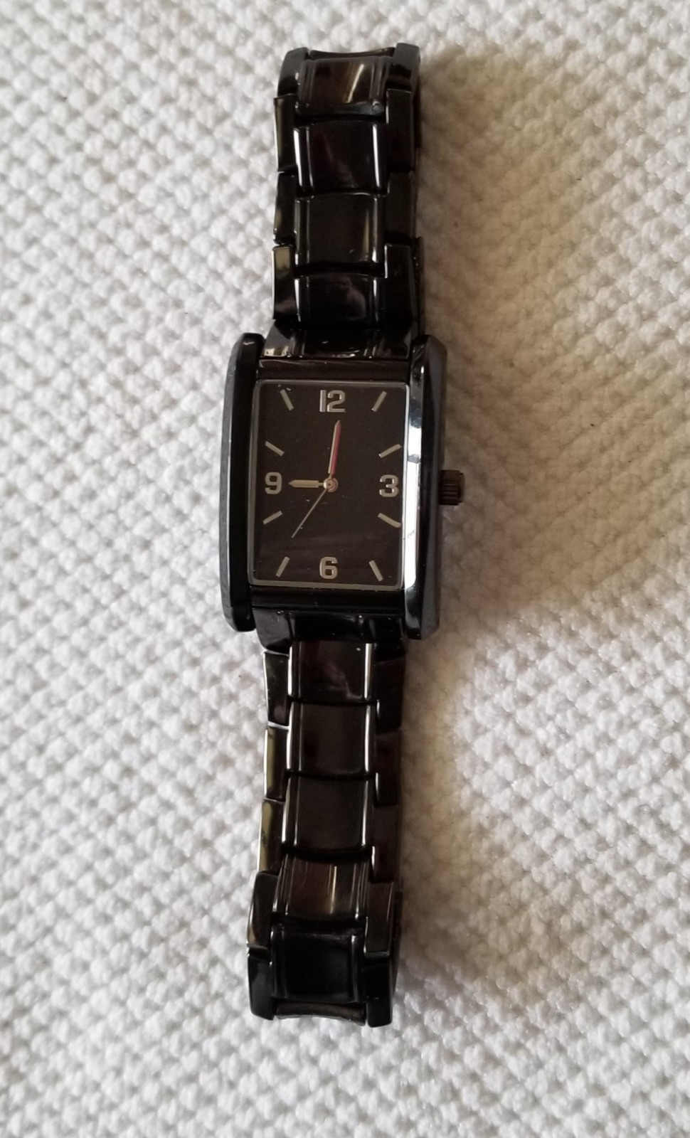 Men’s Allude Chocolate Watch FMDAL596 Link Band 8 1/4″ Max Size New Battery