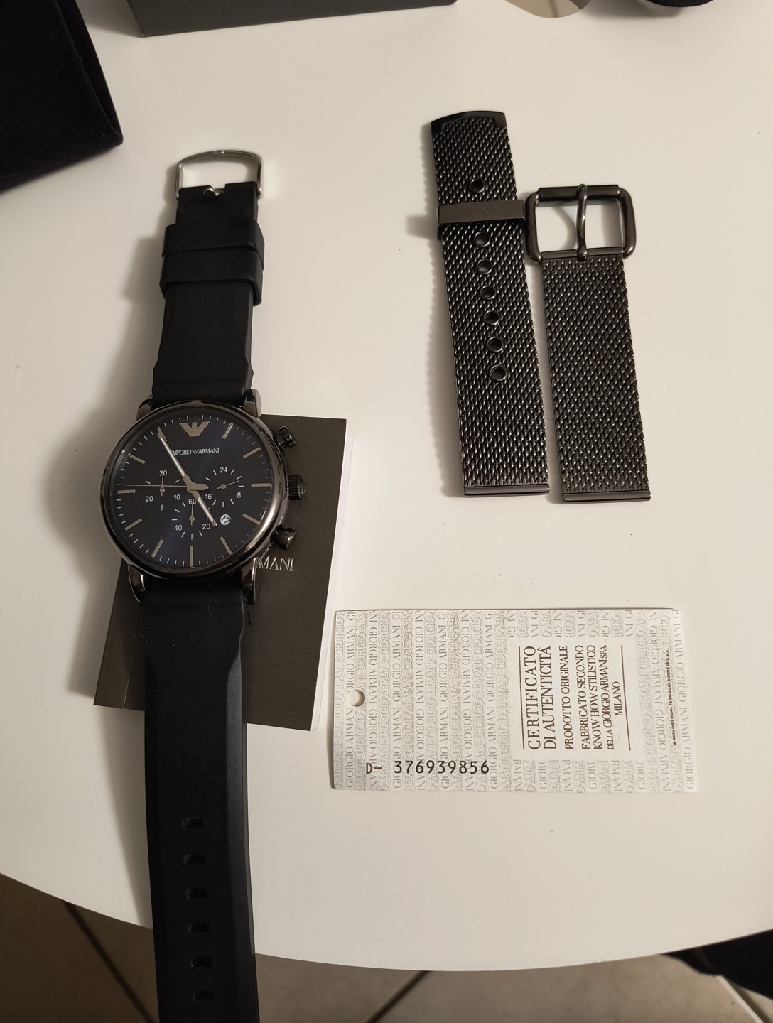 Armani AR1733 42mm Case Wrist Watch for Men