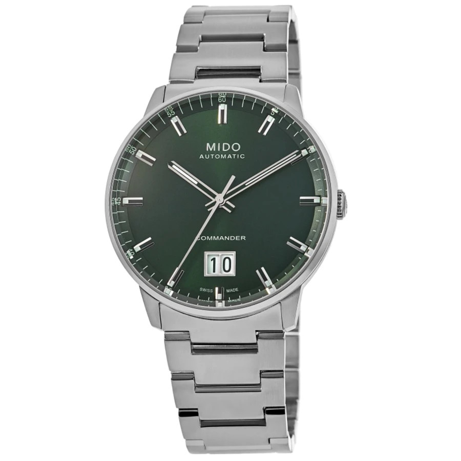 New Mido Commander Big Date Green Dial Steel Men’s Watch M021.626.11.091.00