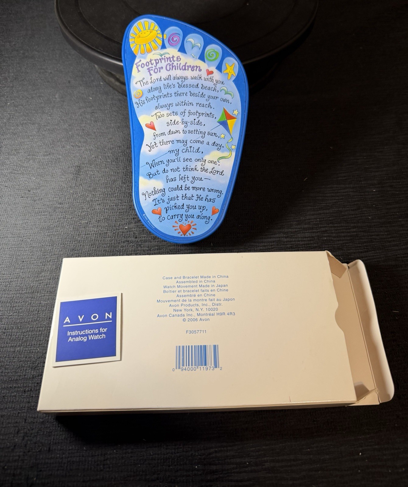 Avon Footprints In The Sand Watch Children’s New In Box 2006 A1