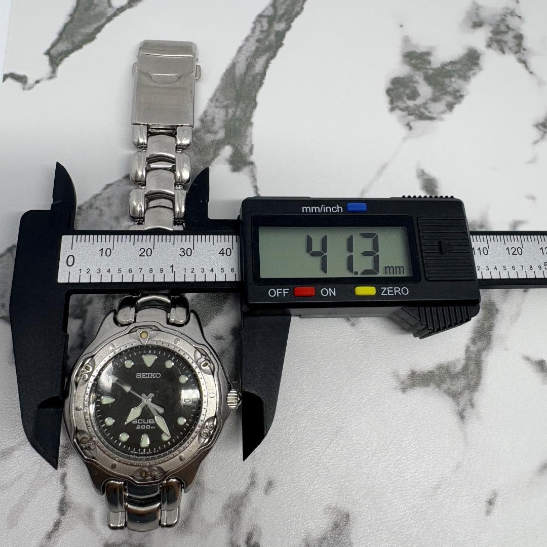 [Working Condition] SEIKO SCUBA 200m Black