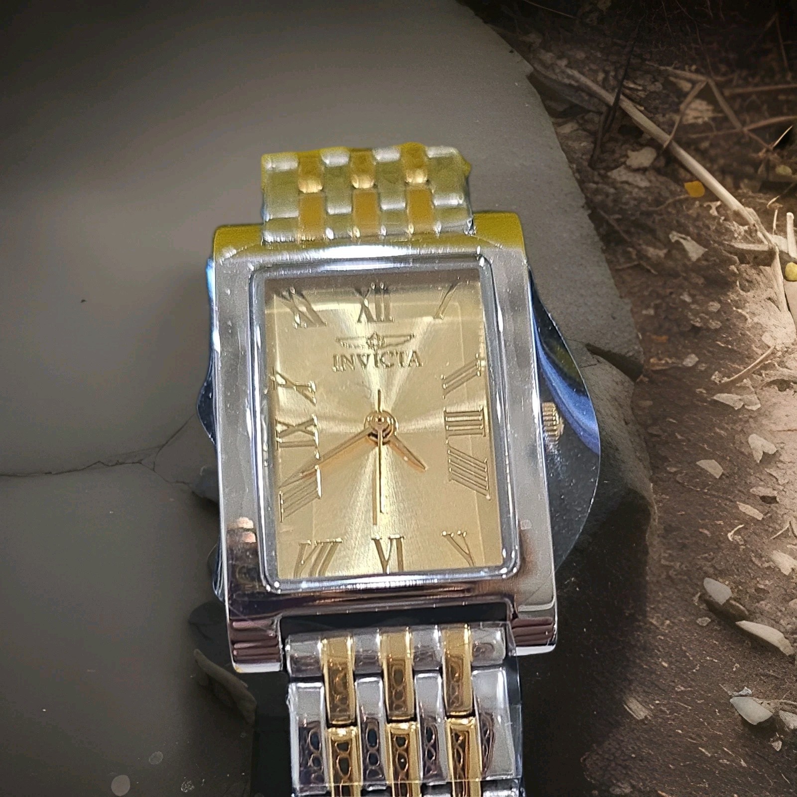 Angel Lady 19.50mm Stainless Steel Gold + Steel Gold dial PC21J Quartz 48144