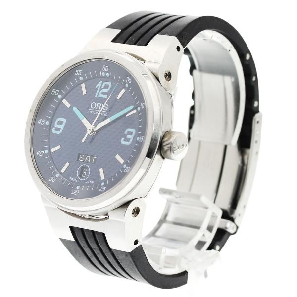 Oris Williams 7560 40mm SS Black Dial Automatic Day-Date Watch #C11046