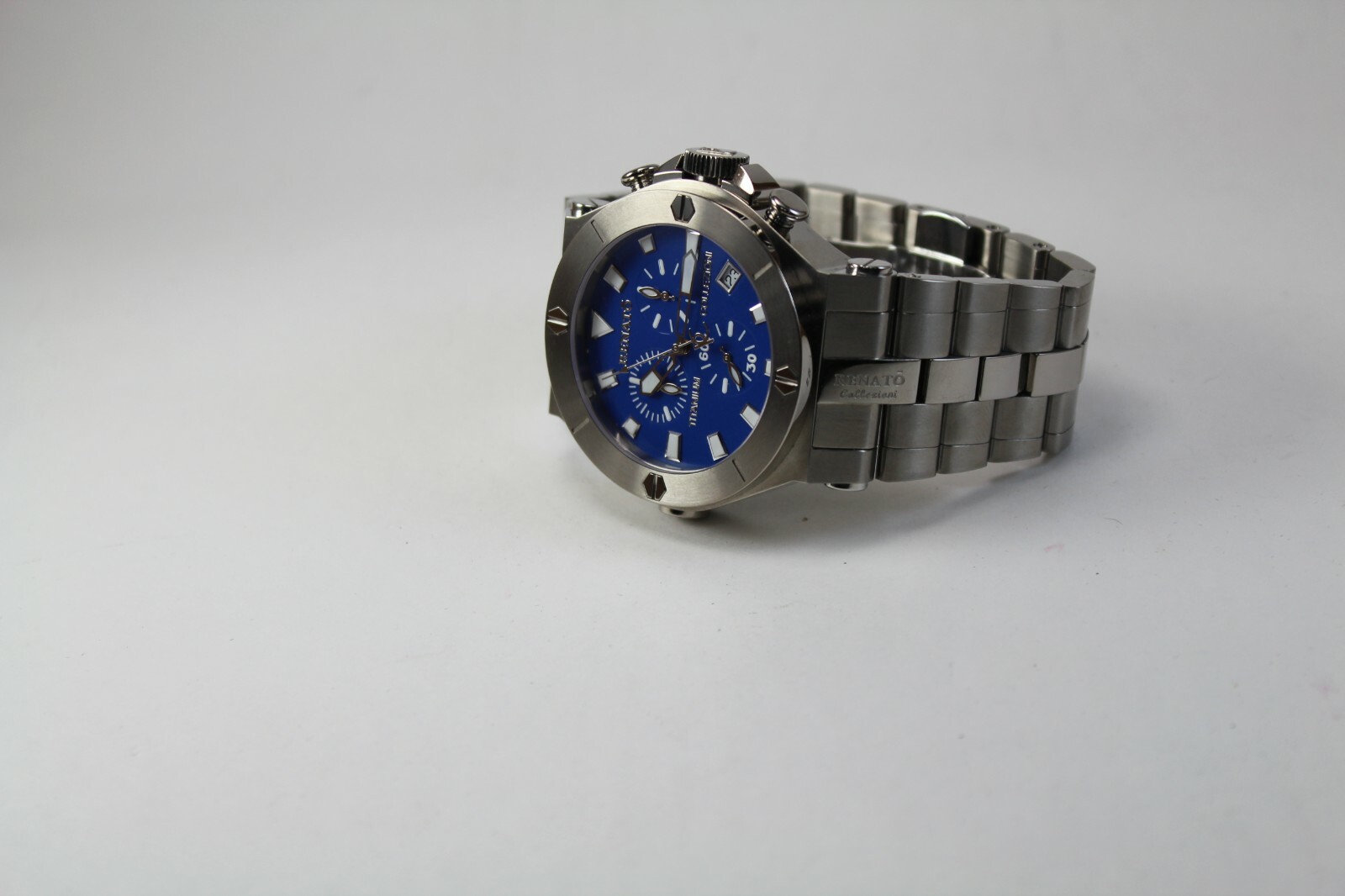 Renato Titanium & Onyx Integration Wilde Beast Men’s Watch, Swiss ETA G10
