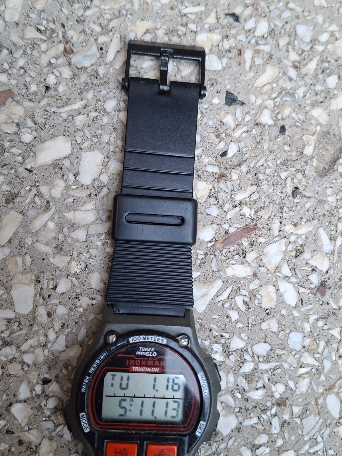 Timex Ironman Triathlon 8-Lap Memory Stop men’s vintage watch